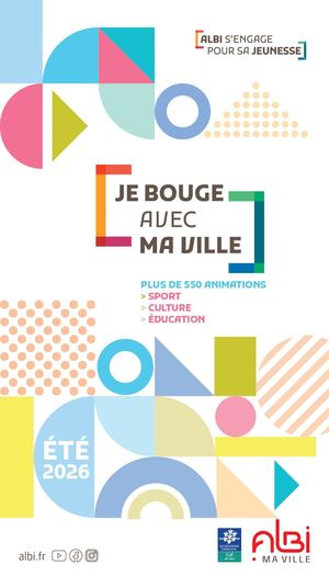 Programme "Je Bouge avec ma Ville" - Vacances d'été 2026