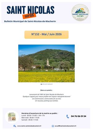 Infos N152 Mai Juin 2026