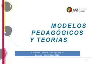 Modelos Pedaggico Y Teorias