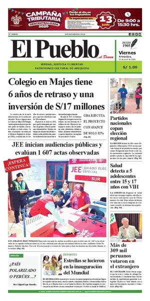 2026 06 12 Diario El Pueblo Aqp