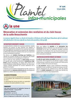 Plaintel Infos 644 Du 12 Juin 2026