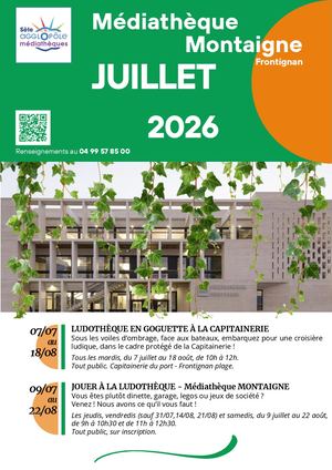 Juillet 2026 Programme Montaigne