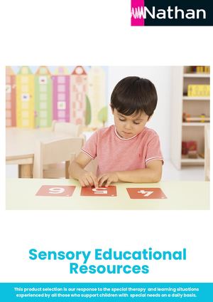 Sensory Educational Resources