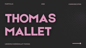 Portfolio Thomas Mallet