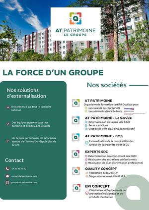 Plaquette Groupe AT Patrimoine 2026
