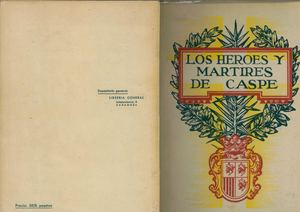 Los héroes y mártires de Caspe