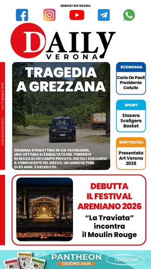 Daily Verona 12 Giugno 2026