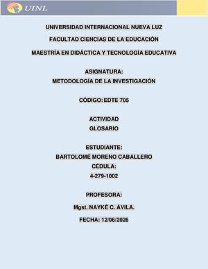 Glosario