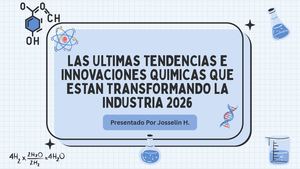 Las Ultimas Tendencias E Innovaciones Quimicas Que Estan Transformando La Industria 2026