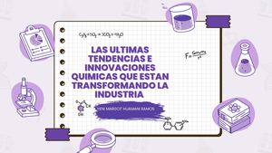 Presentación De Ciencia Ilustrado Morado