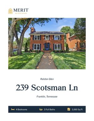 239 Scotsman Ln | MERIT Real Estate Advisors