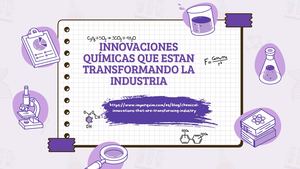 Purple And White Modern Science Group Project Presentation