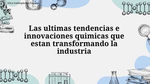 Presentación Laboratorio Científico Minimalista Profesional Verde Y Azul