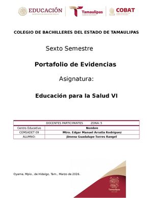 601 Cem09 Portafolio Educacion Para La Salud Vi 2026a 2do Parcial Docx Jimena Torres[1]
