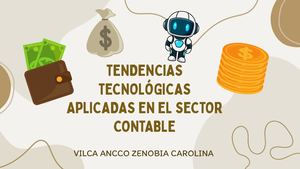 Avances Tecnológicos En Contabilidad
