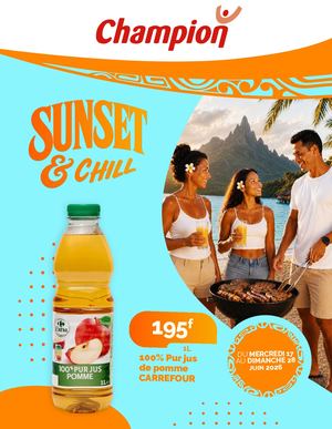 Catalogue Champion Tahiti - Barbecue du 17 au 28 juin 2026