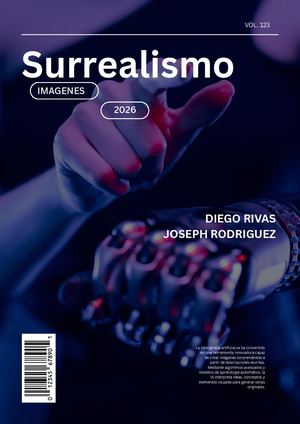 Blue Modern Artificial Intelligence Magazine