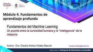 M4U1 - Presentación - Fundamentos de Machine Learning