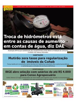 Jornal Correio Do Pampa 13 De Junho 2026