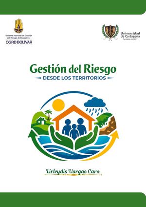Gestión Del Riesgo Desde Los Territorios