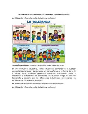 La influencia social individuo y sociedad