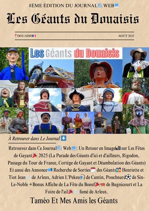 8ème Éditions Les Géants Du Douaisis: 28 Août 2025