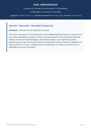 Portafolio Digital Estrategias Preescolar