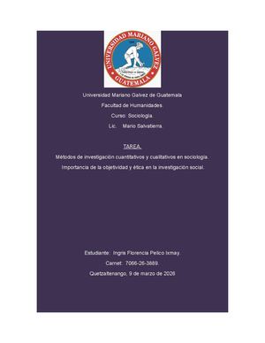 Sociologia 9 Marzo