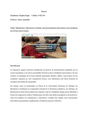 Ensayo Simulaciones Phet En La Física(pdfgear Com)