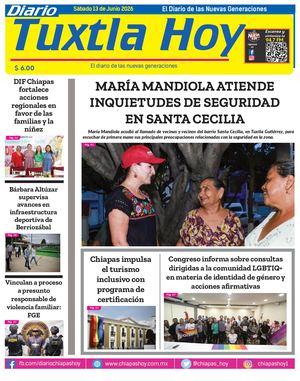 Tuxtla Hoy 13 De Junio 2026