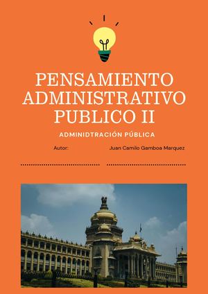 catilla pensamiento administrativo