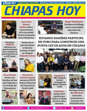 Chiapas Hoy 13 De Junio 2026