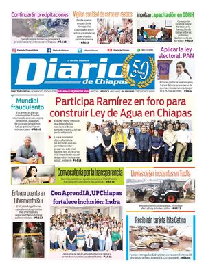 Portada Sábado 13 De Junio De 2026