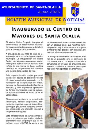 Boletín Junio 2026 - Santa Olalla