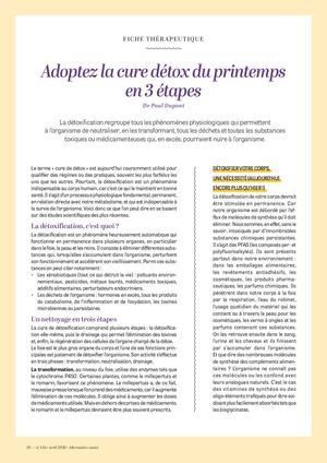 Cure de Detoxification