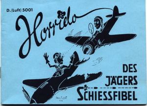 Des Jaegers Schiessfibel 1944 Fighrt Aircraft Air Gunnery