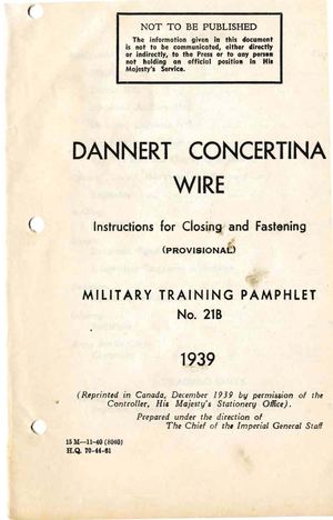 Dannert Concertina Wire 21b