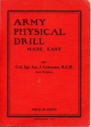 Army Physical Drill 1916