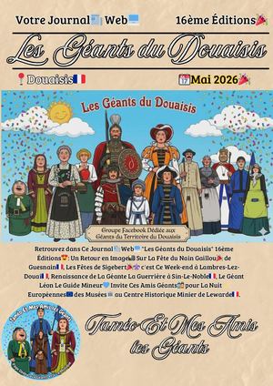 16ème Éditions Les Géants Du Douaisis: Mai 2026