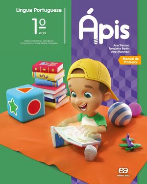 Livro Ápis língua portuguesa 1° ano professor