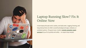 Laptop Running Slow Fix It Online