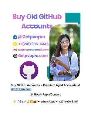 Top 10 Sites To Buy Old Github Accounts In This Year 2026