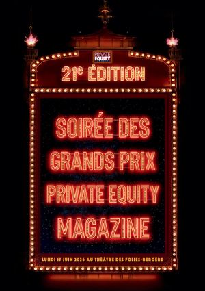 Programme de la soirée des Grands Prix de Private Equity Magazine 2026