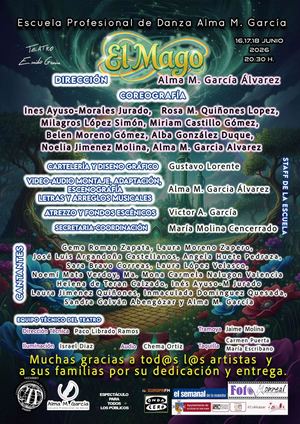 PROGRAMA DE MANO EL MAGO 2026
