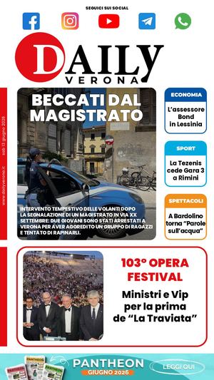 Daily Verona 13 Giugno 2026