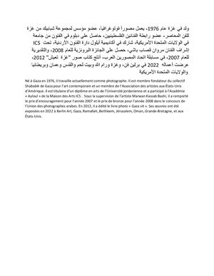 Biographie De Shareef