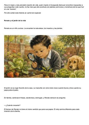 El Jardín De Renato Docx