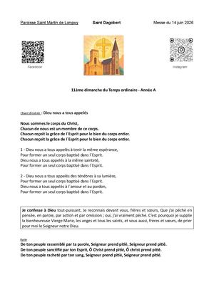 Messe Du 14 Juin Messe Du Partage