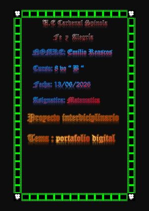 Proyecto interdisciplinario