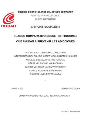 Ciencias Sociales